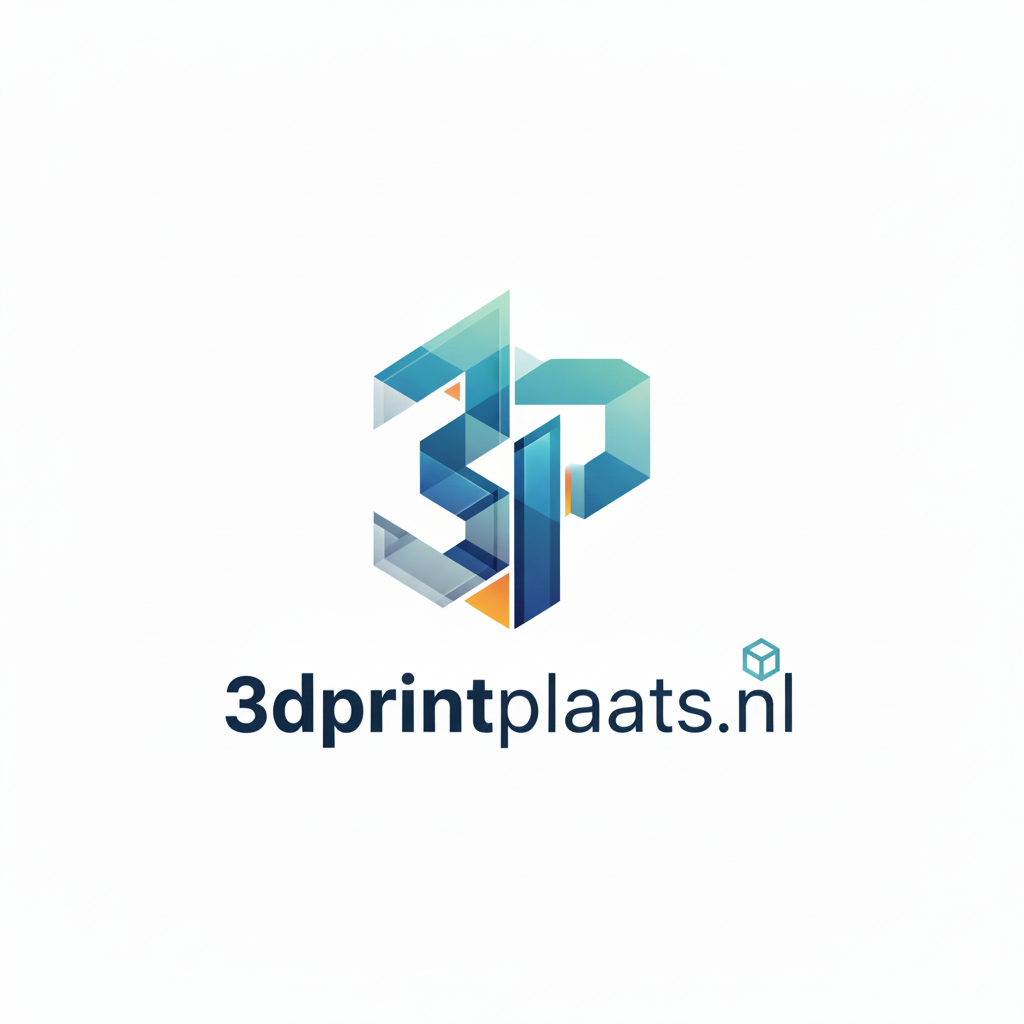 3dprintplaats.nl Logo - De marktplaats voor 3D printen